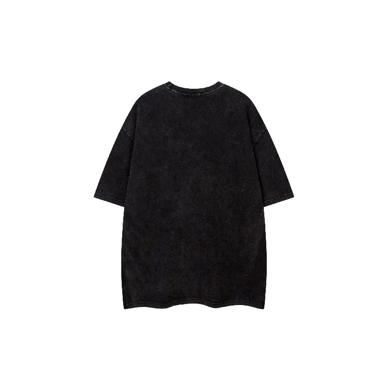 Fashionable Loose 100% Cotton T Shirt-1