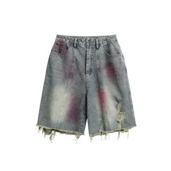 Retro Casual Denim Shorts