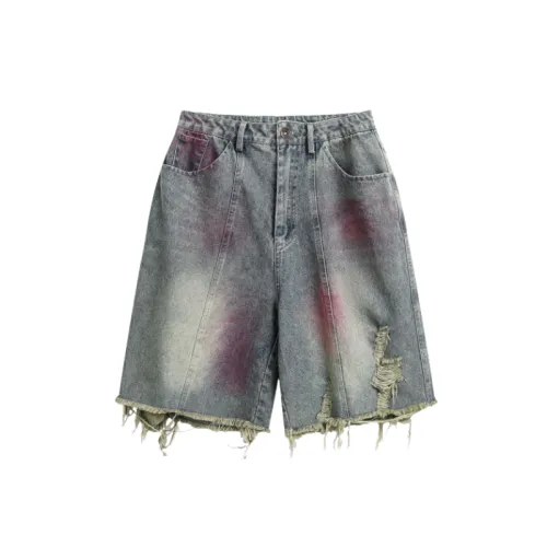 Retro Casual Denim Shorts