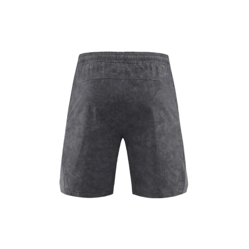 Simple Breathable Blended Synthetic Fabrics Sports Shorts-1