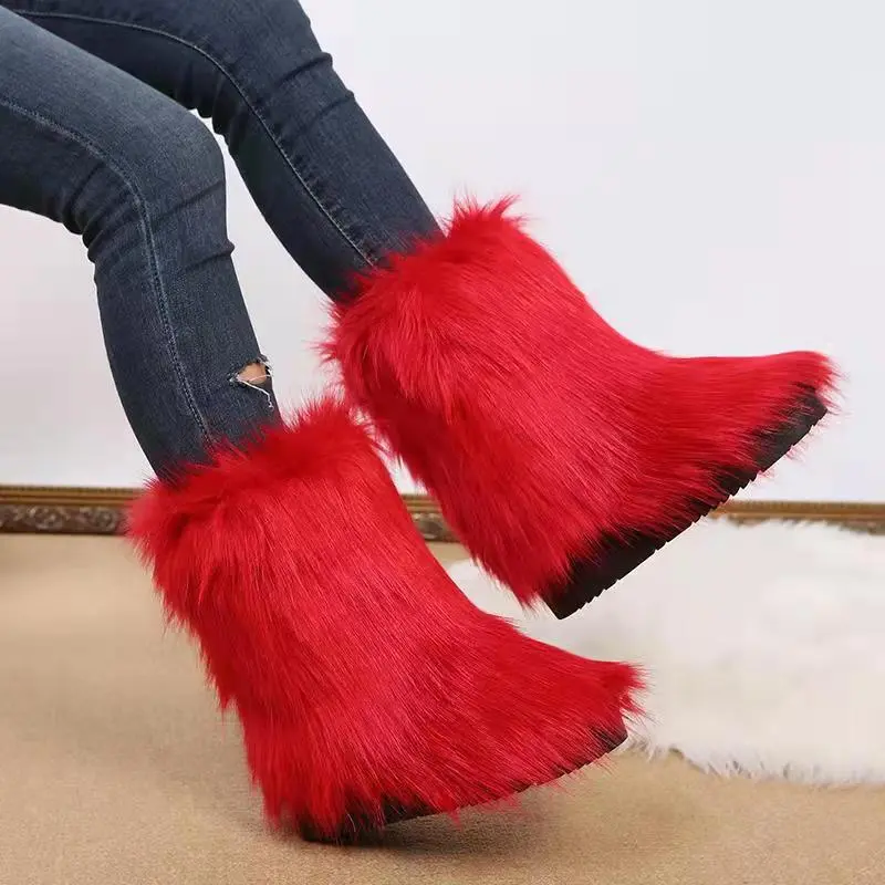 Fashionable Funky Snow Boots-5