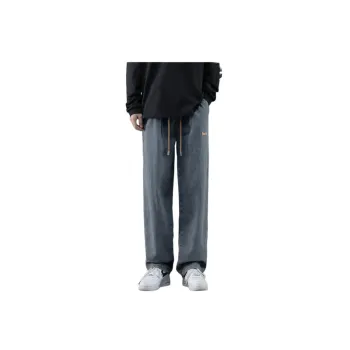 Fashion Loose Cotton Blended Fabric Cargo Pants