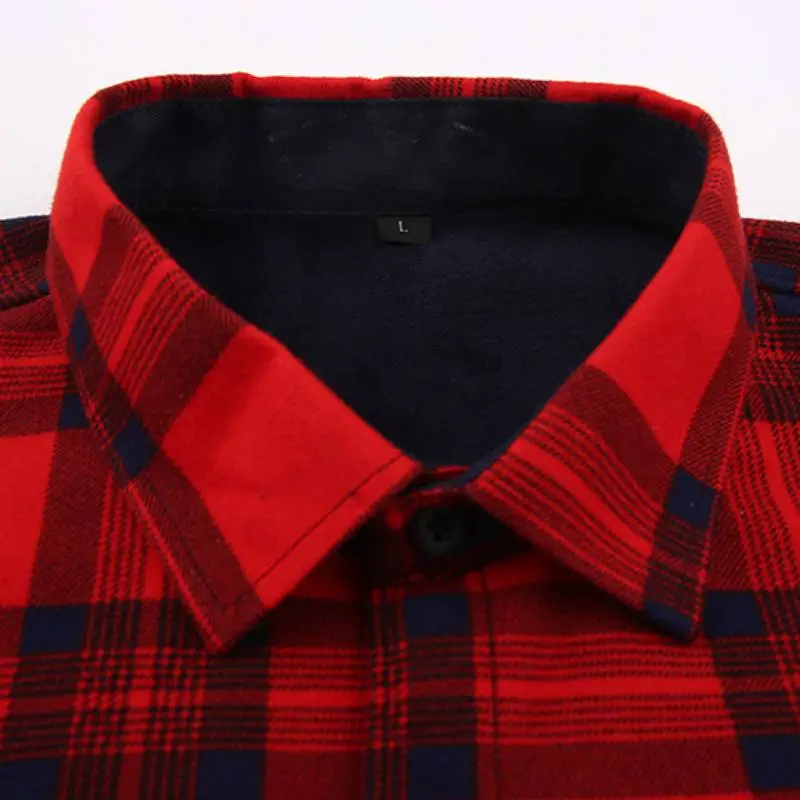Casual Warming Polyester Shirt-2