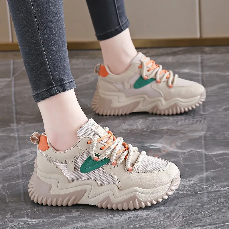 Casual Simple Chunky Sneakers-1