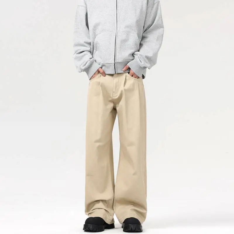 Retro Loose Cotton Casual Pants-9