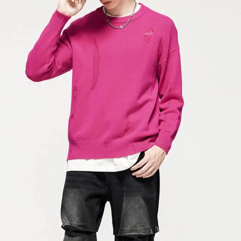 Casual Loose Rayon Sweater-5