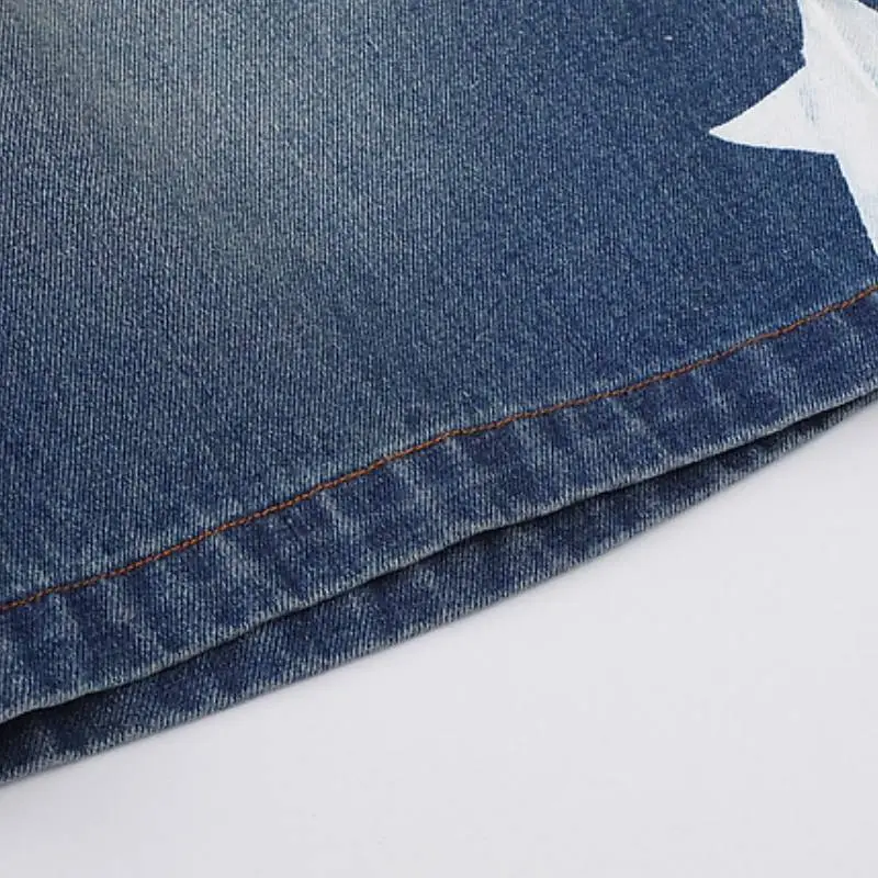Retro Fashion Denim Shorts-3