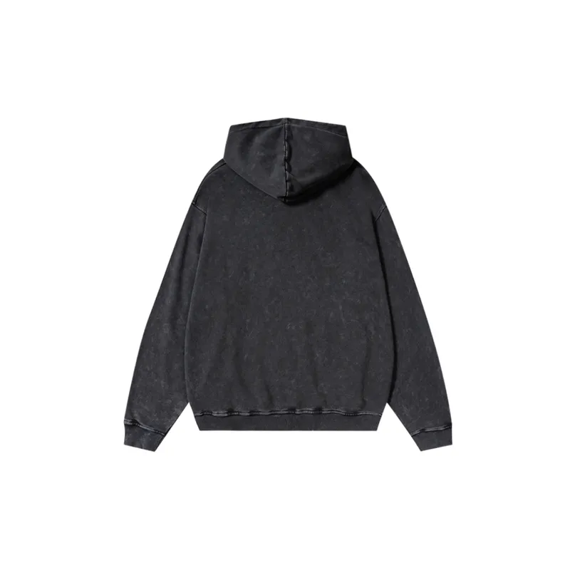 Retro Batik Wash Water Old Hoodie-1