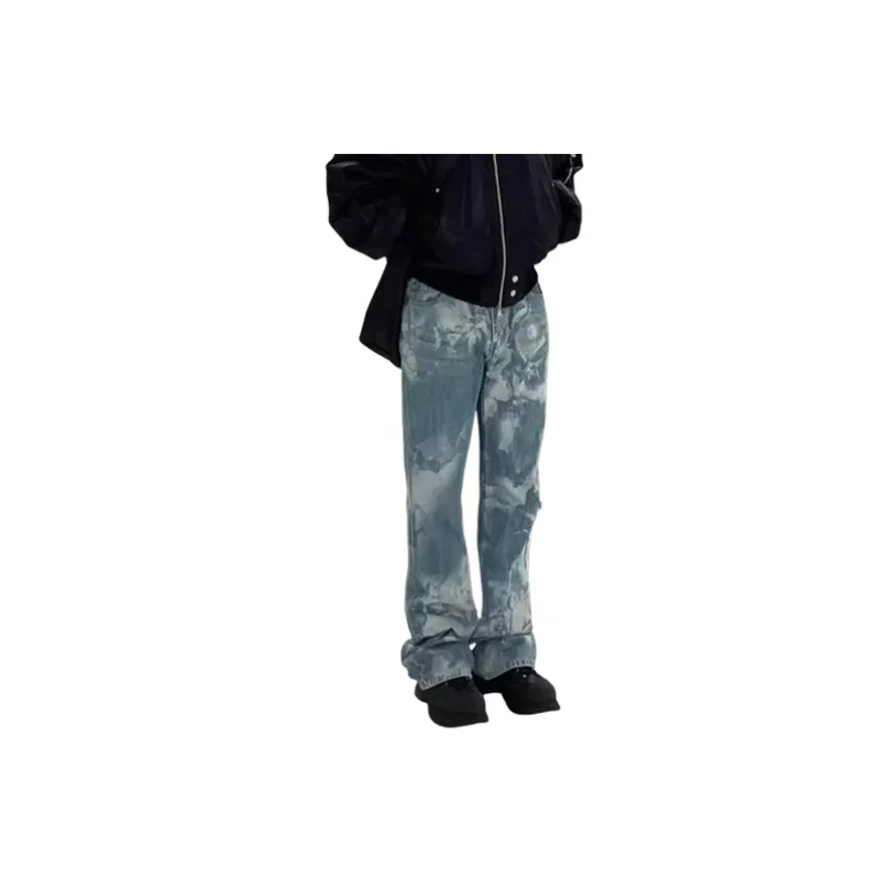 Retro Simple Jeans-0