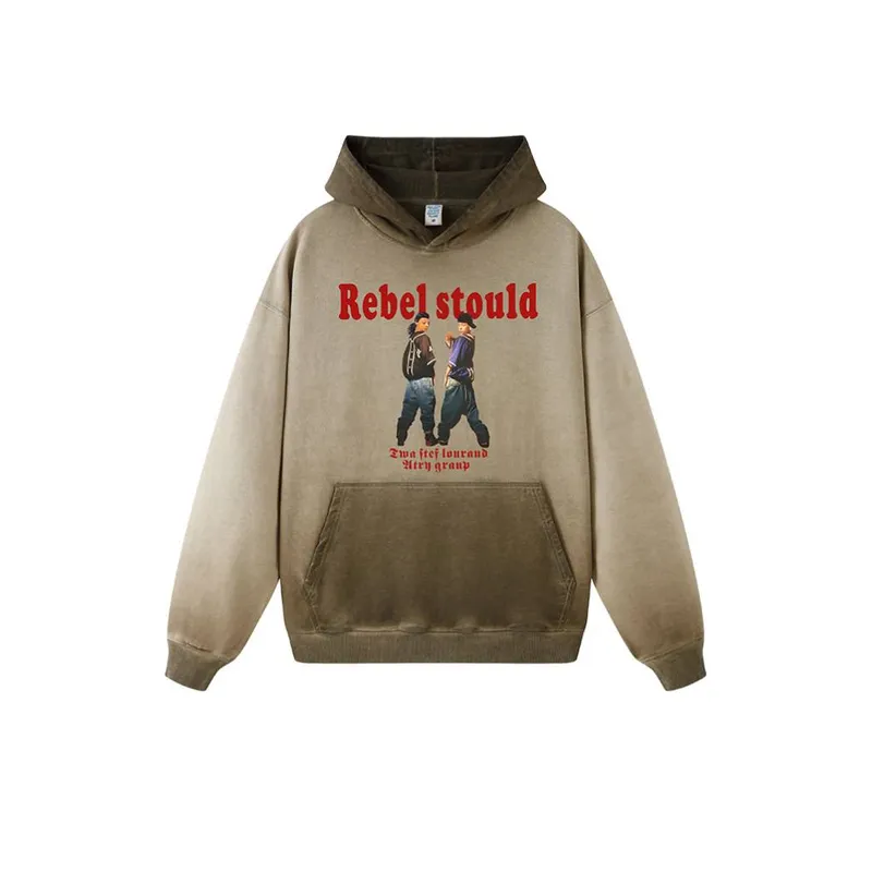 Heavy Tie Dye Gradient Sweater-8