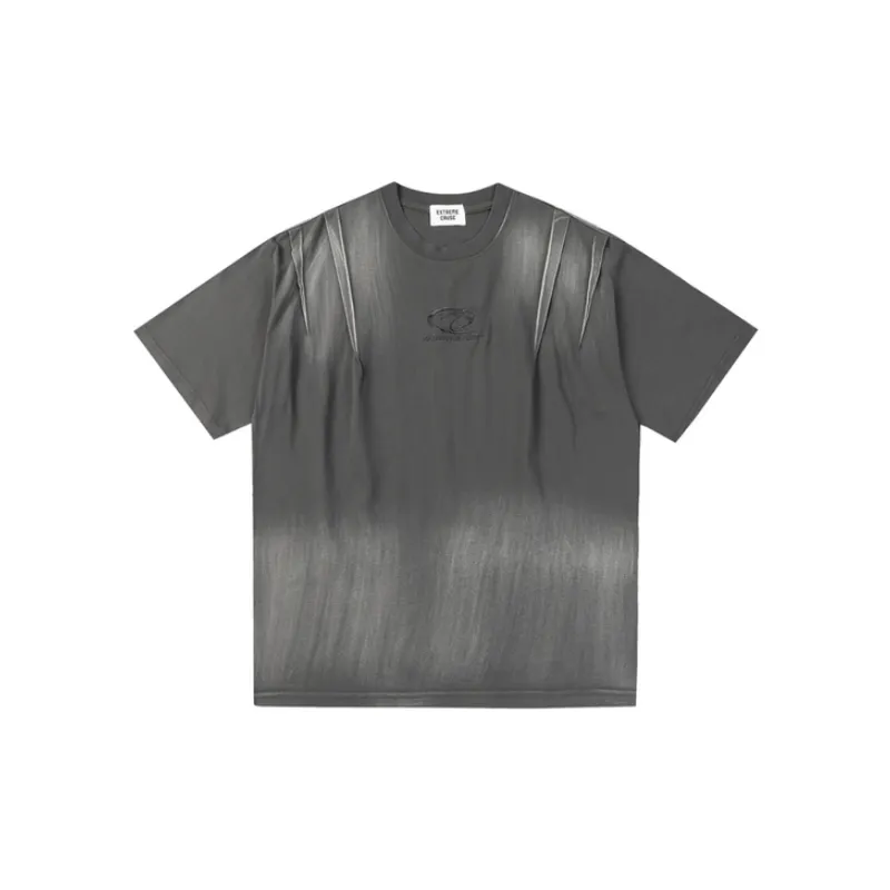 Spray Tie Dye Short Sleeve T Shirt