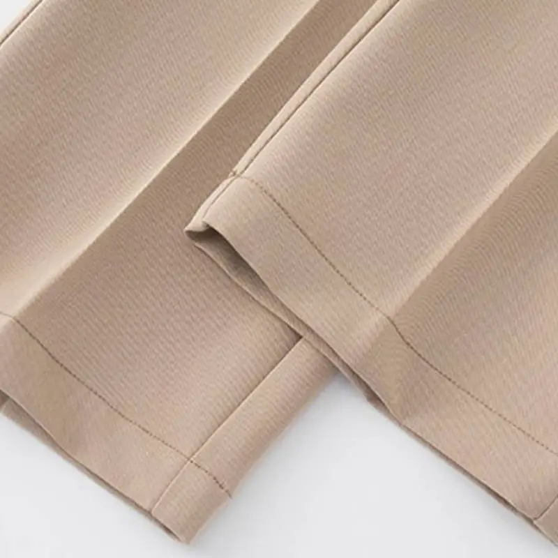 Casual Fashionable Cotton Blended Fabric Suit Trousers-6