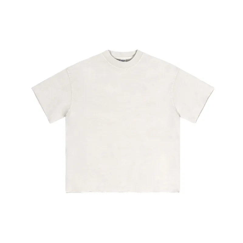 Fashionable Simple Cotton T Shirt-0