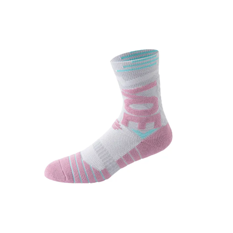 Sporty Letter Polyester Mid Calf Sock-0