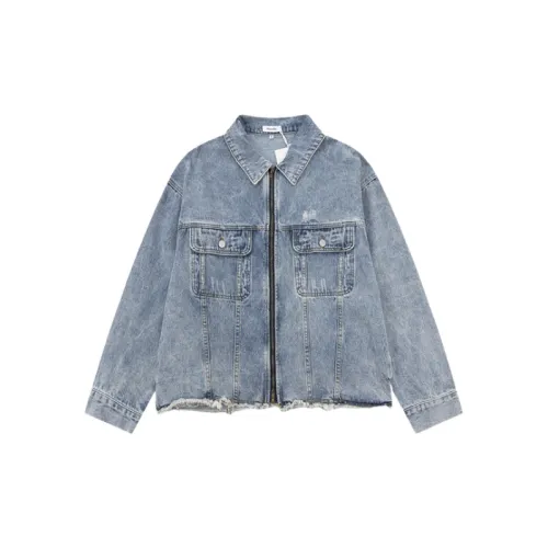 Retro Washed Loose Denim Jacket
