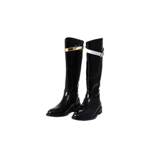 Fashionable Simple Knee-High Boots