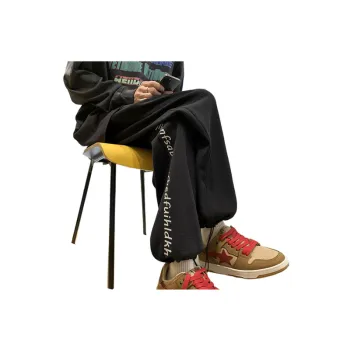 Waffle Leg Casual Pants