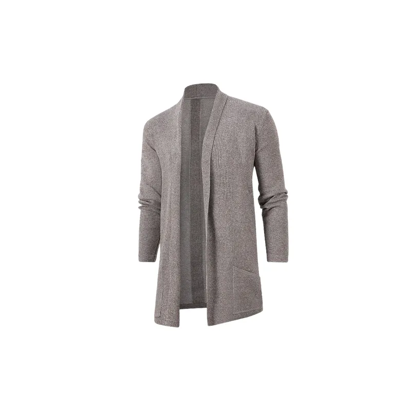 Simple Plain Cashmere Sweater-2