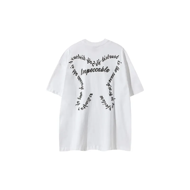 Fashion Print 100% Cotton T Shirt-7