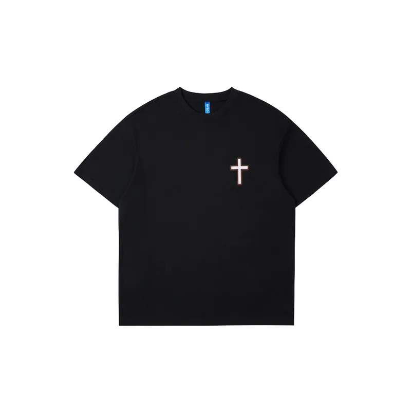 Retro Street 100% Cotton T Shirt-0