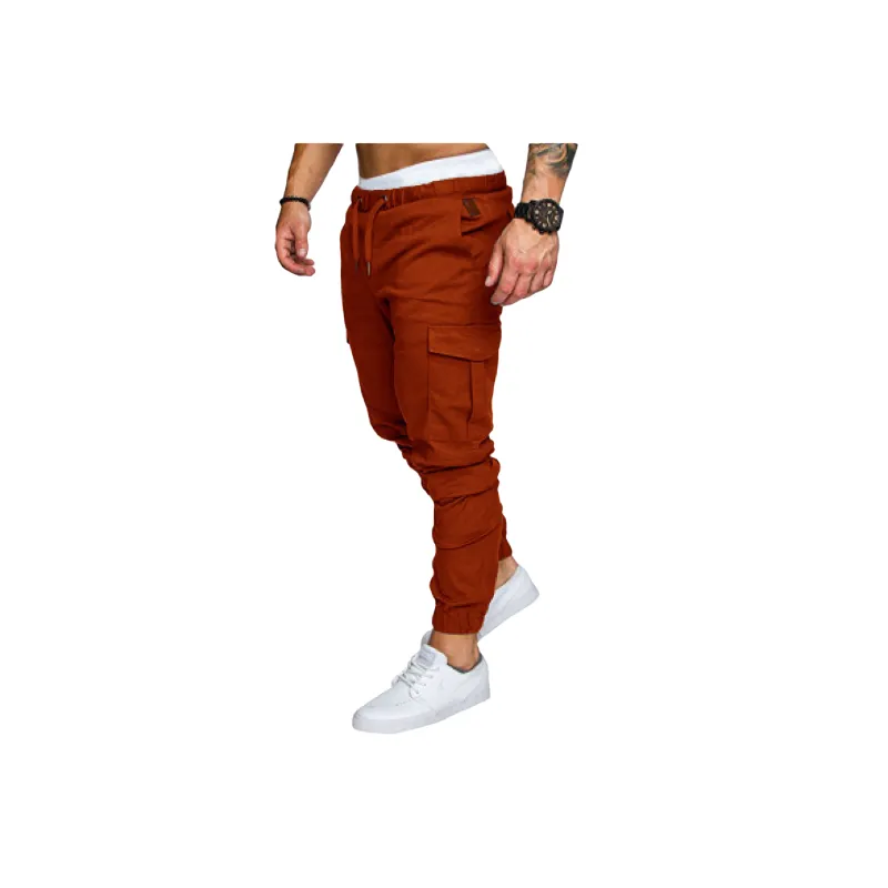 Basics Simple Cargo Pants-0