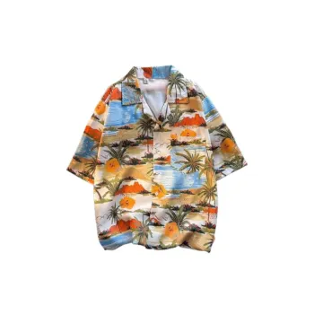 Retro Beach Short Sleeved Shirt