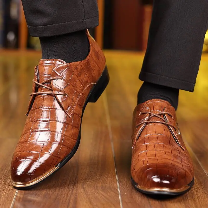 Casual Breathable Dress Shoes-2
