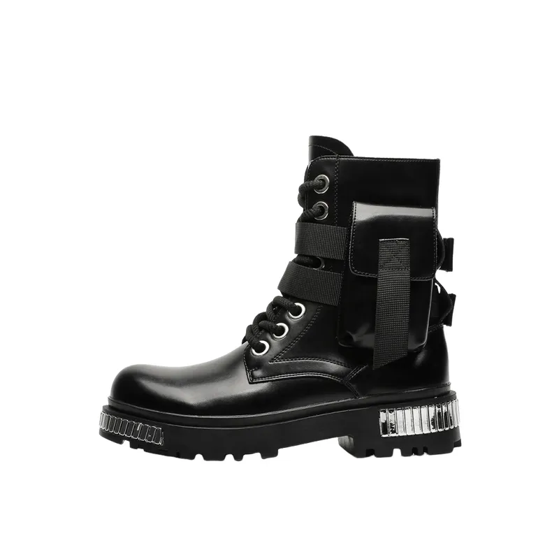 Basics Simple Martin Boot-0