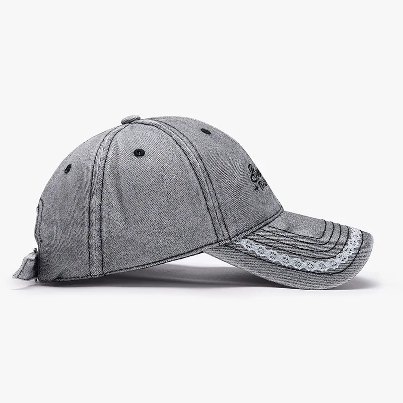 Fashionable Simple Peaked Cap-1