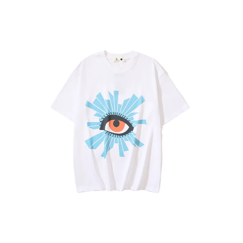 Casual Loose Cotton Blended Fabric T Shirt-0