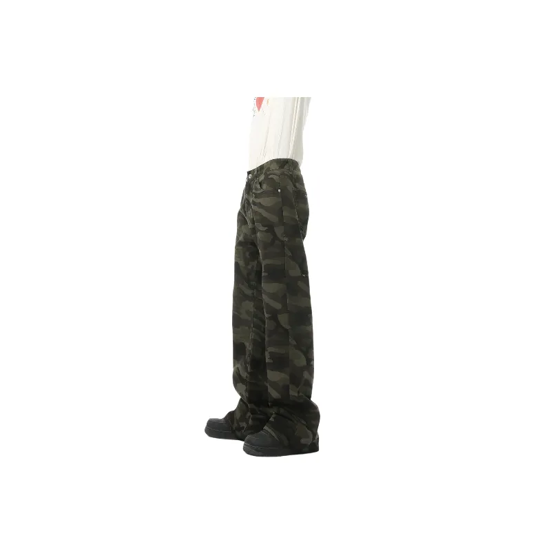 Fashionable Casual Cotton Cargo Pants-2