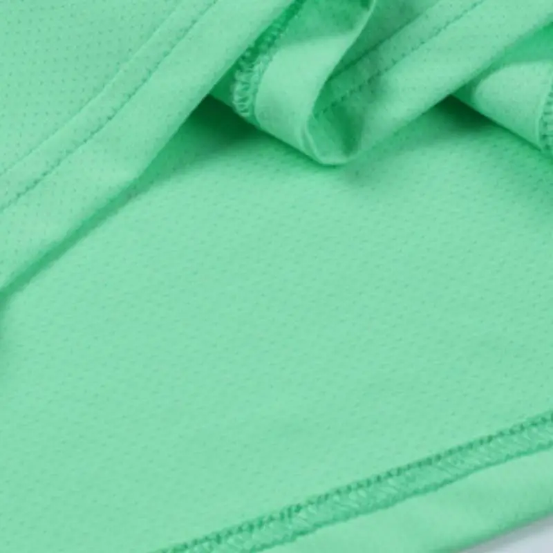Sporty Long Sleeve Blended Synthetic Fabrics T Shirt-5