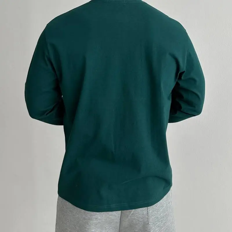 Casual Sporty Long Sleeve T Shirt-6