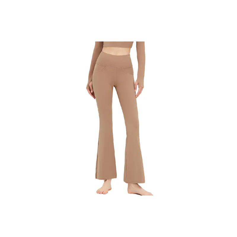 Casual Plain Sports Pants Women-3