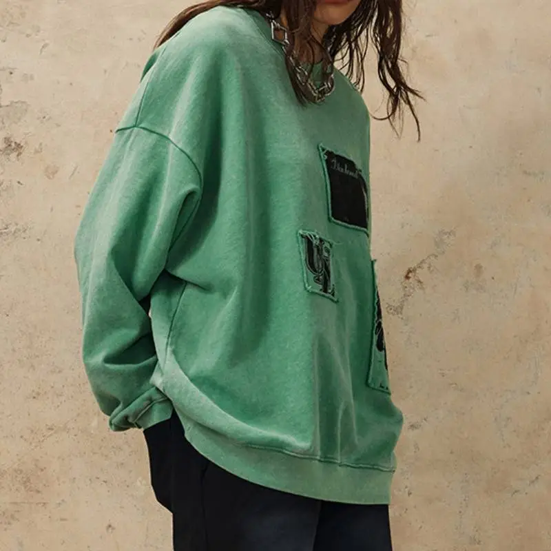 Trendy Letter Simple Sweatshirt-3