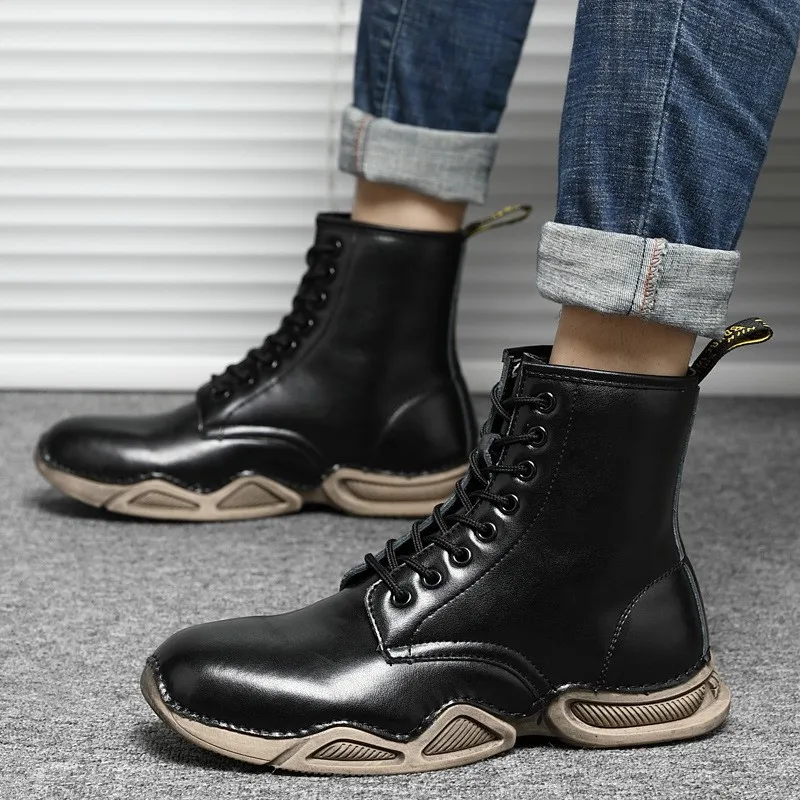 Casual Glamorous Martin Boot-1