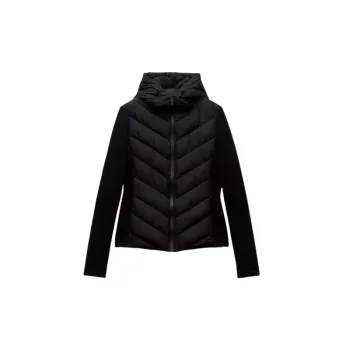Fashionable Casual Polyester Quilted Jacket Women