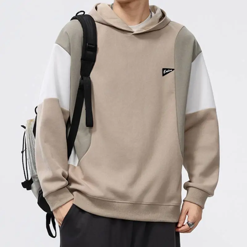 Casual Loose Cotton Hoodie-8