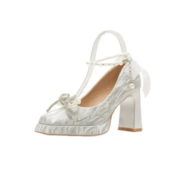 Romantic Waterproof High Heels