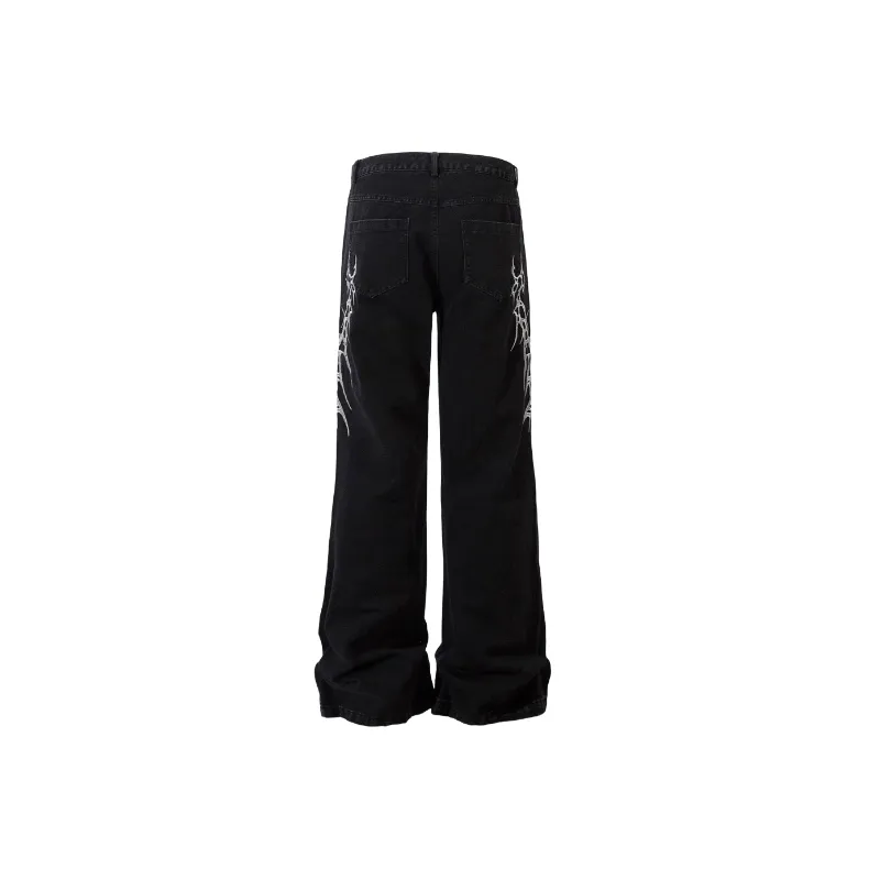 Fashionable Simple Jeans-1