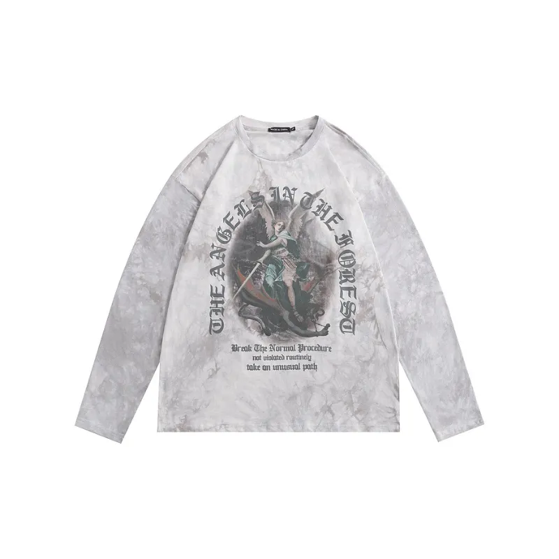 Trendy Oversize Tie Dye T Shirt