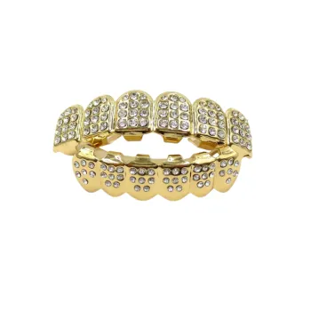Decorative Braces Plated Real Gold