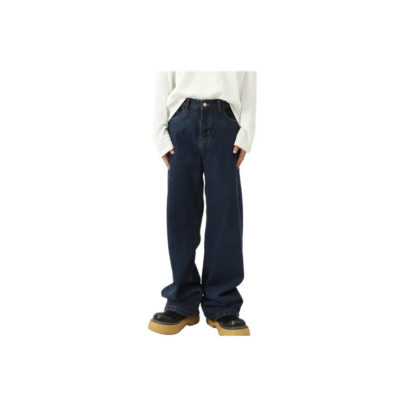Casual Plain Jeans-1