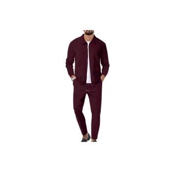 Simple Loose Cotton Blended Fabric Casual Sportswear