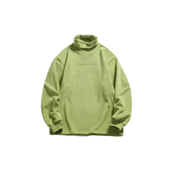 High Collar Fleece lined Sweatshirt