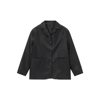 Casual Fashionable Leather Jacket