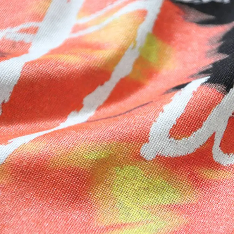 Casual Loose Cotton Blended Fabric T Shirt-2