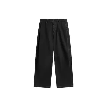 Fashion Washed 100% Cotton Casual Pants