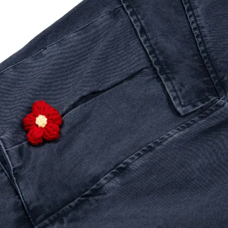Retro Embroidery Jeans-3