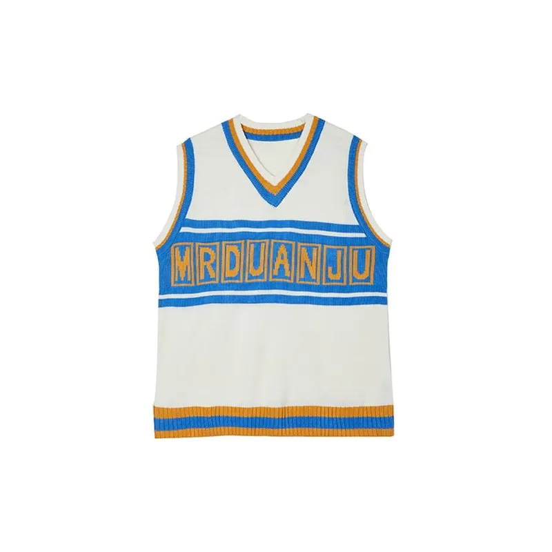 Loose Trendy Colorblock Vest-2